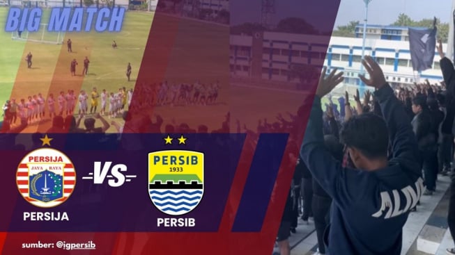 MERINDING! Video Bobotoh Kepung Skuad Persib Jelang Big Match Kontra Persija Jakarta