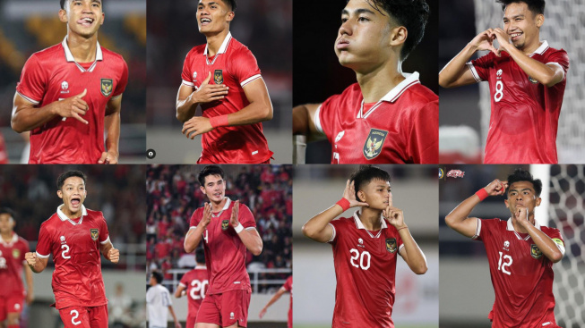 Deretan Pencetak Gol Laga Indonesia vs Chinese Taipe Kualifikasi Piala AFC U-23